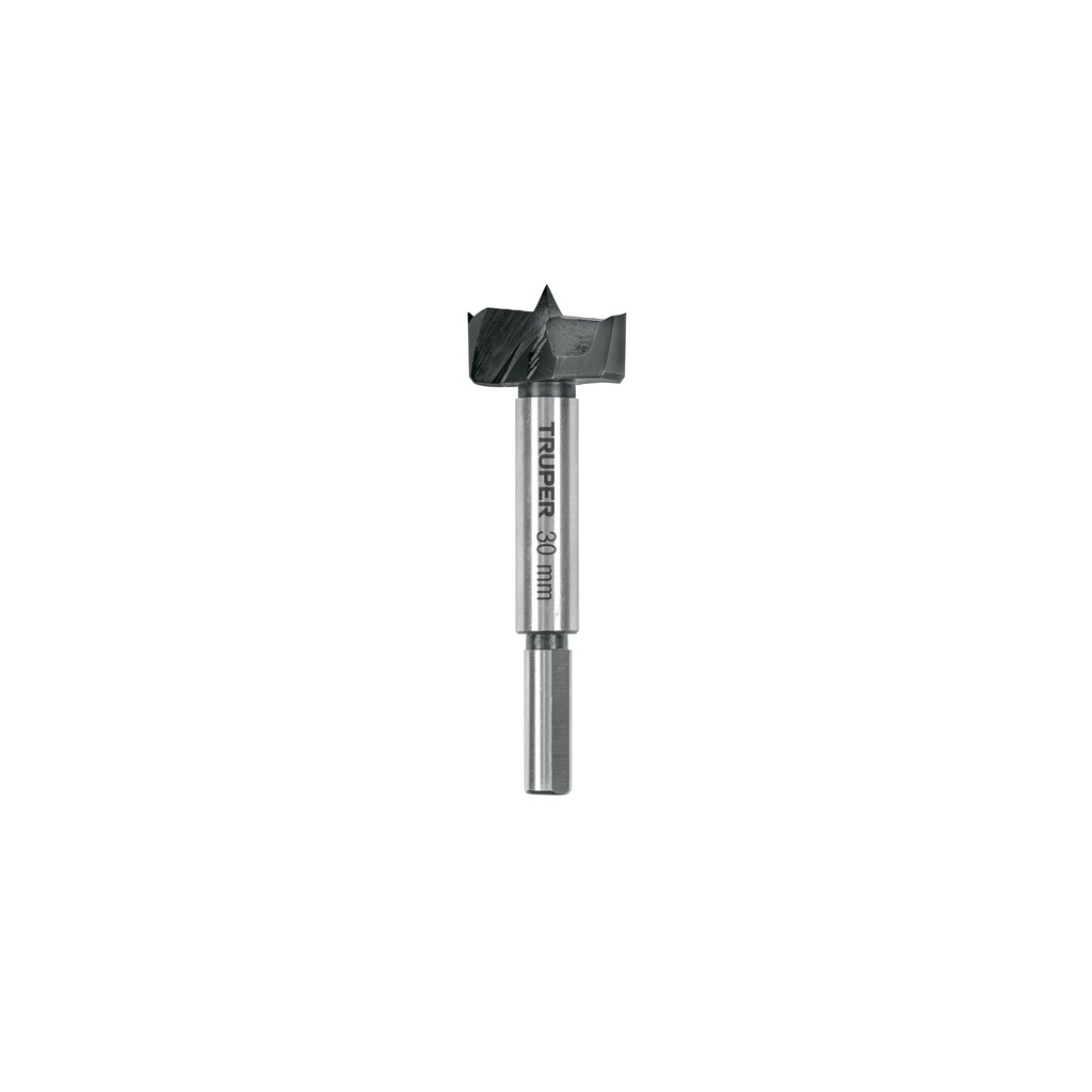 Broca forstner 30 mm para madera, Truper