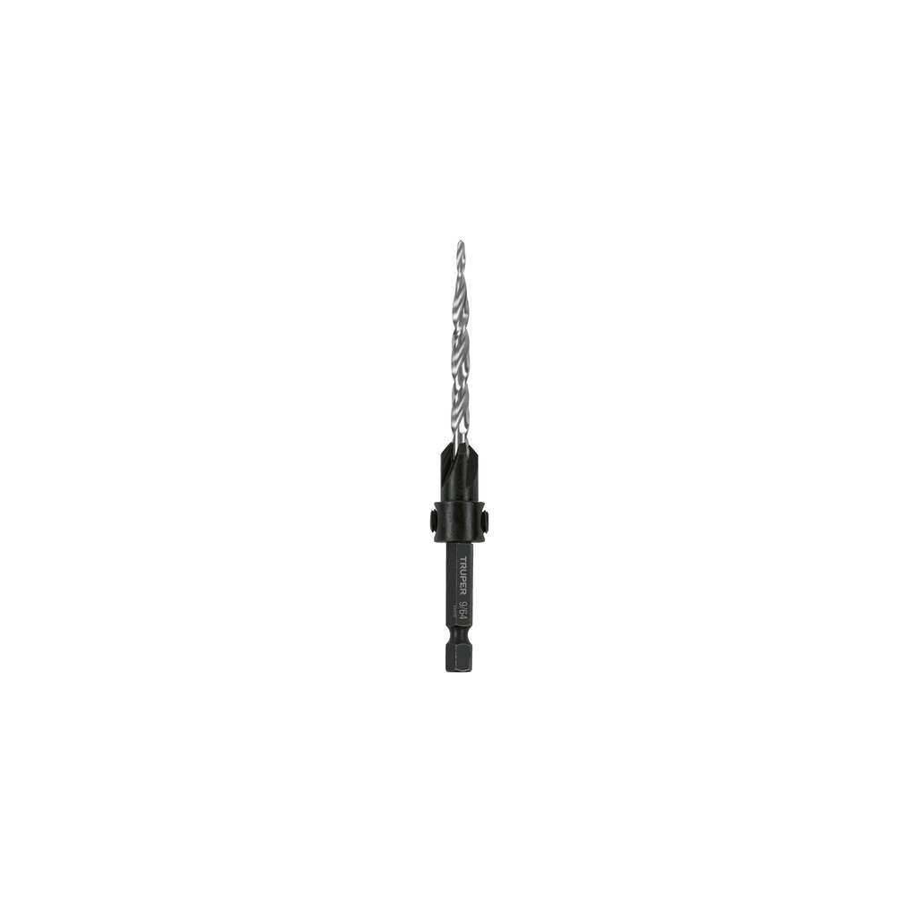 Broca avellanadora #10 para madera 3/16", Truper