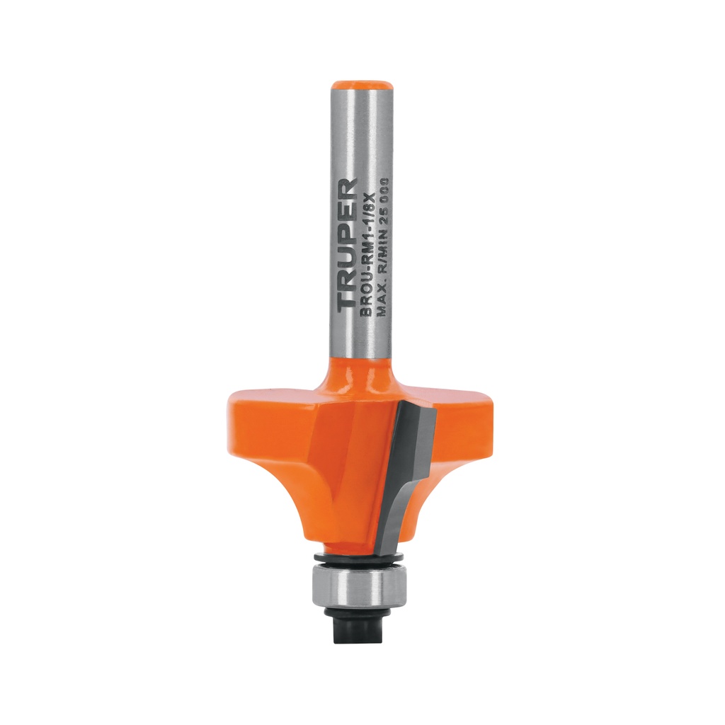 Broca para router con moldura, 1-1/8" balero, Truper