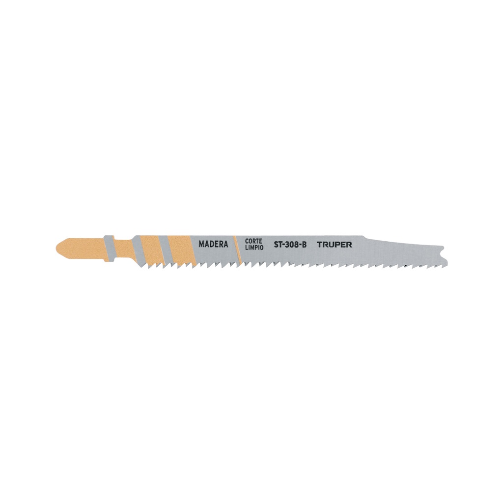 Blíster 5 seguetas T, 12 DPP HCS, corte recto limpio/madera, Truper