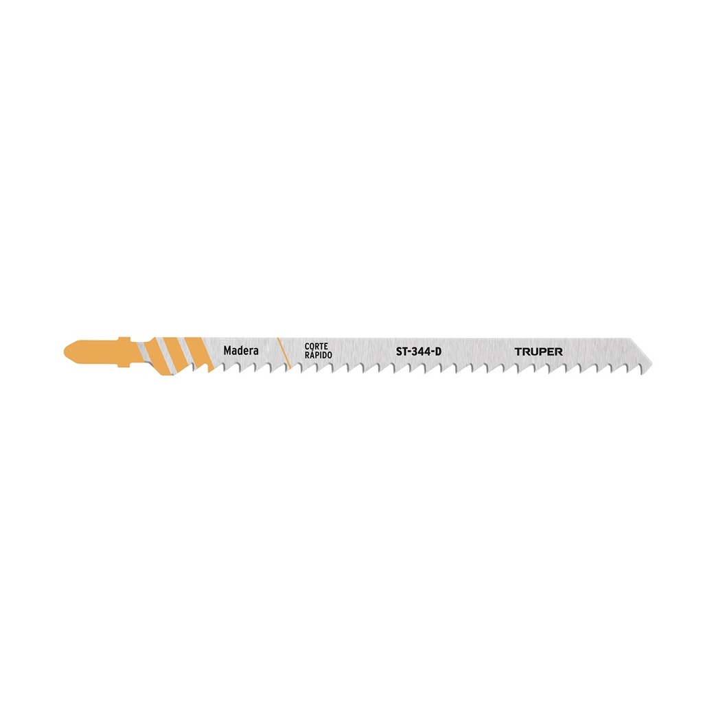 Blíster 5 seguetas T, 6 DPP HCS, corte recto rápido/madera, Truper