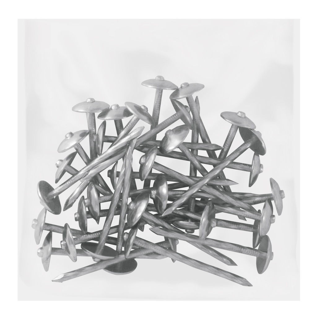 Clavo calamina BWG 9x2.5", caja con 25 kg, Truper