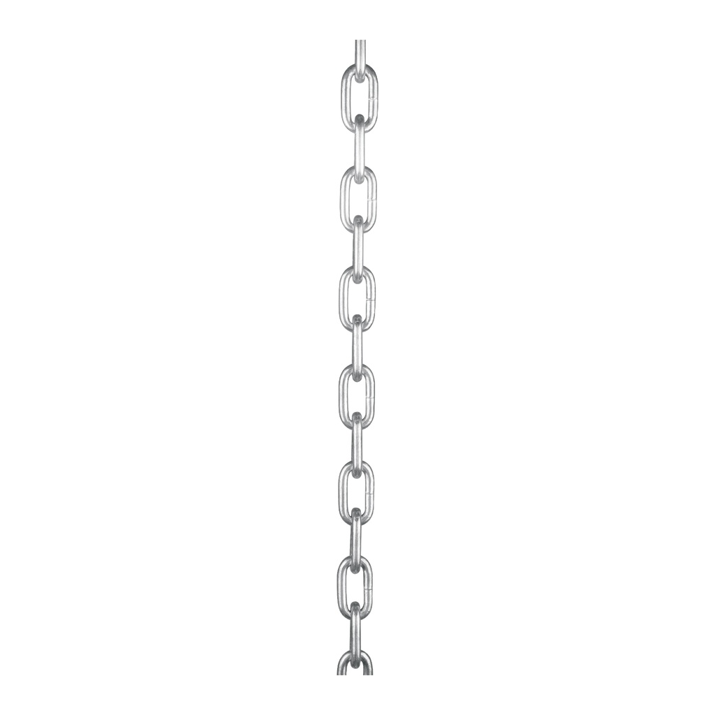 Cadena galvanizada 6 mm - 1/4" en saco con 50 kg, Truper
