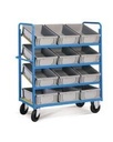Carro Compat Azul | sin/cont c/piso+3 niveles, Storage Compat