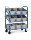 Carro completo Azul | c/cont c/piso+3 niveles, Storage Compat